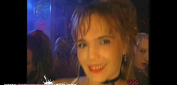  Babes Dance and Rub Their Clits in GGG Sex Orgy Party
